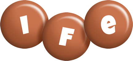 Ife candy-brown logo