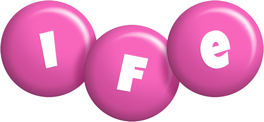 Ife candy-pink logo
