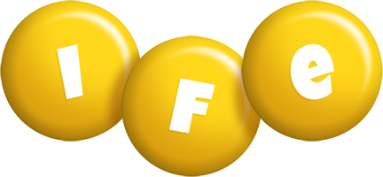 Ife candy-yellow logo