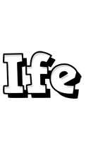 Ife snowing logo