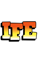 Ife sunset logo