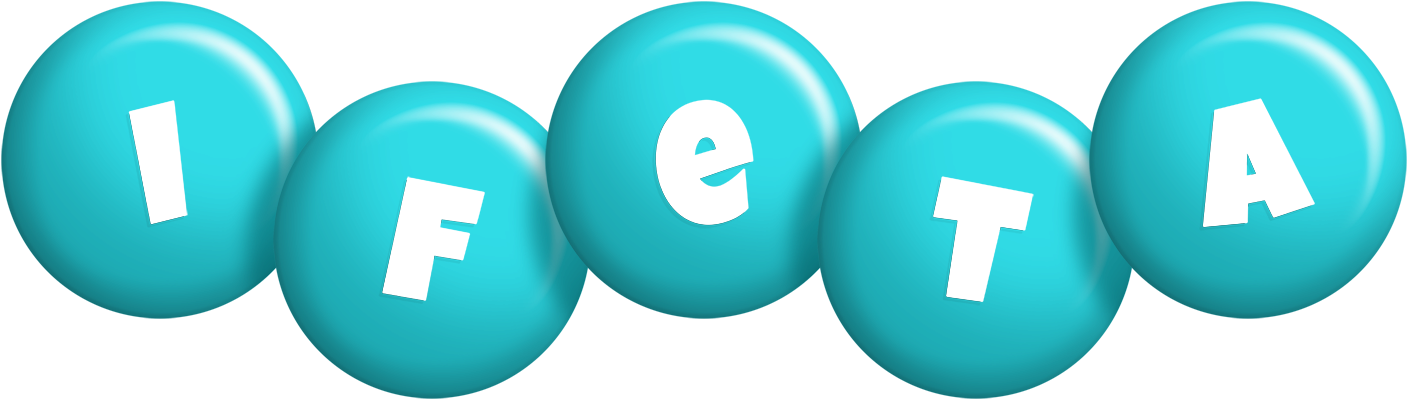 Ifeta candy-azur logo