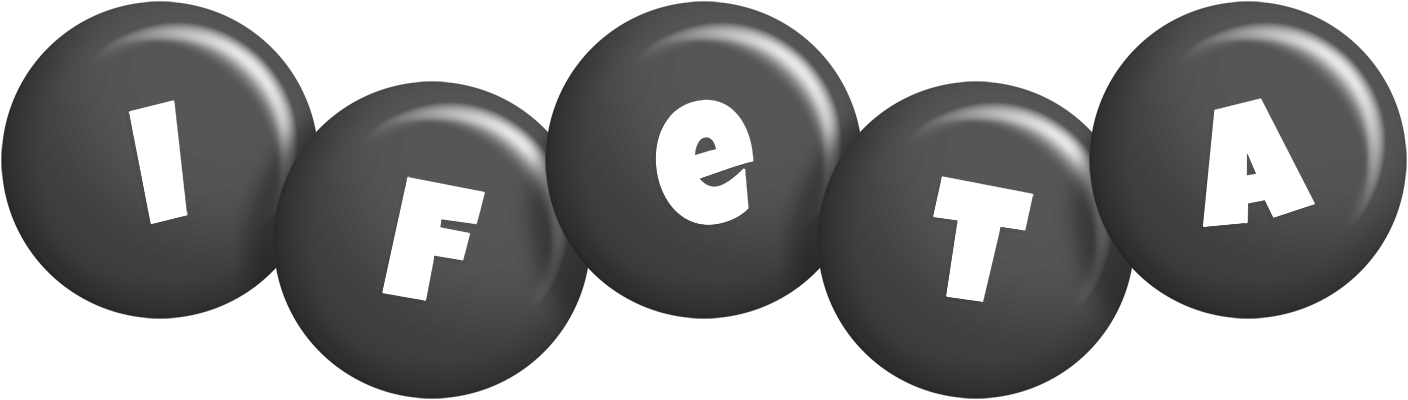 Ifeta candy-black logo