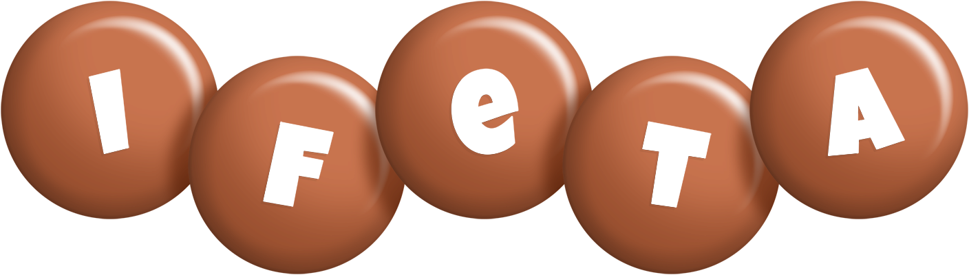 Ifeta candy-brown logo