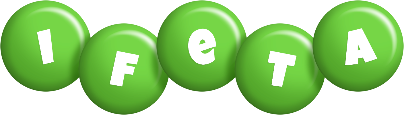 Ifeta candy-green logo