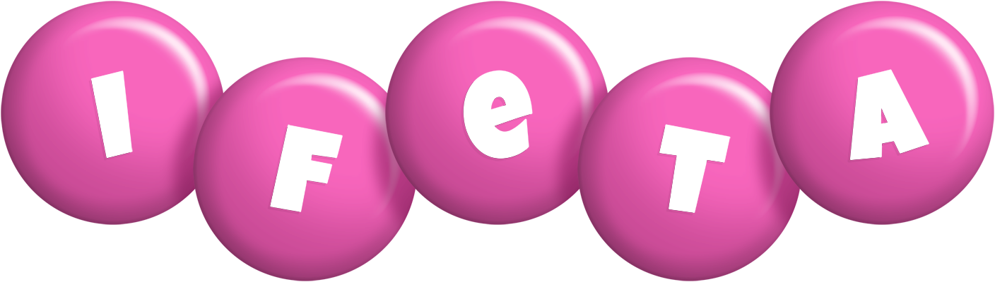 Ifeta candy-pink logo