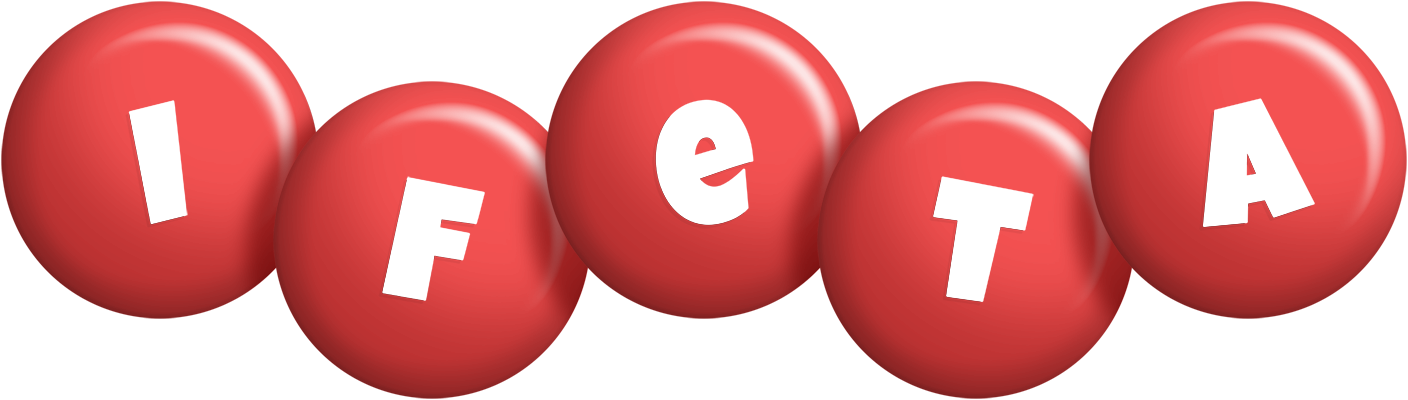 Ifeta candy-red logo
