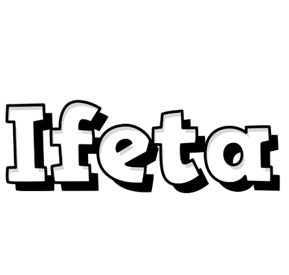 Ifeta snowing logo