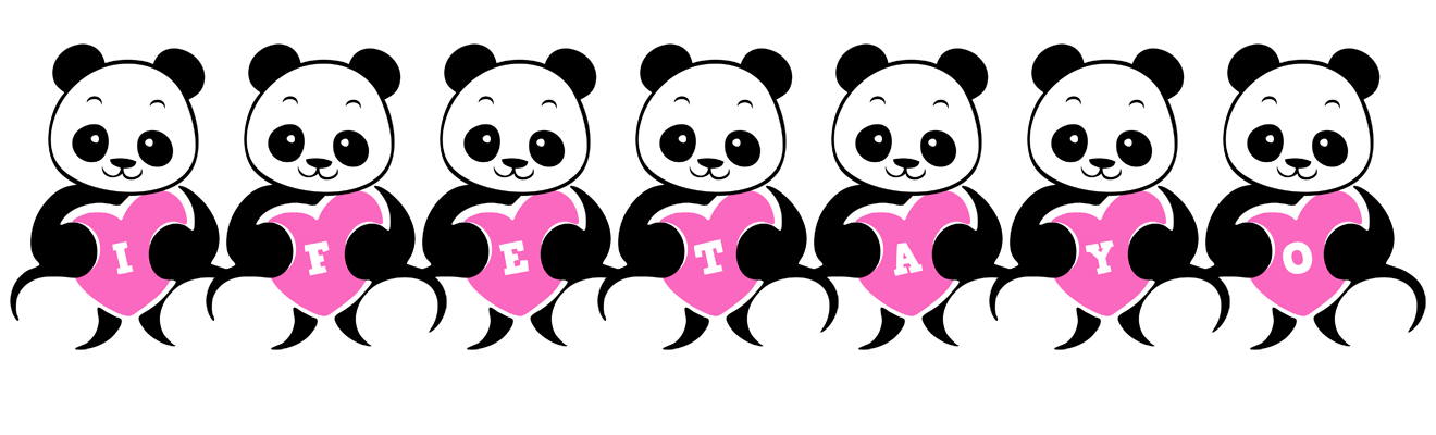 Ifetayo love-panda logo