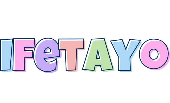 Ifetayo pastel logo