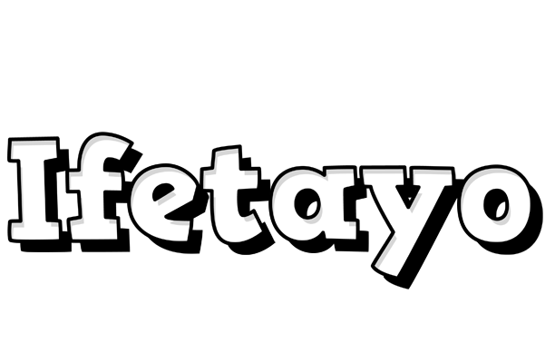 Ifetayo snowing logo