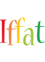 Iffat birthday logo