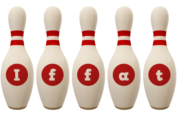 Iffat bowling-pin logo