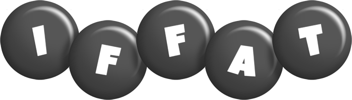 Iffat candy-black logo
