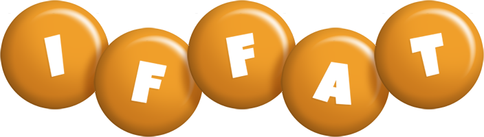 Iffat candy-orange logo