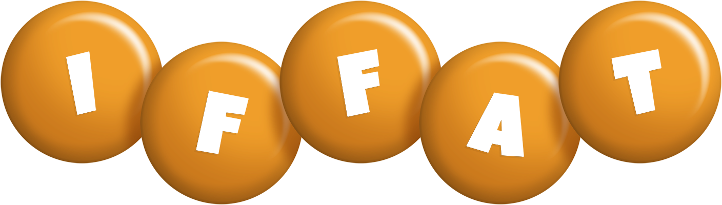 Iffat candy-orange logo