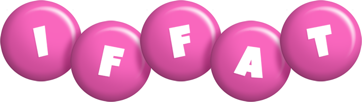 Iffat candy-pink logo