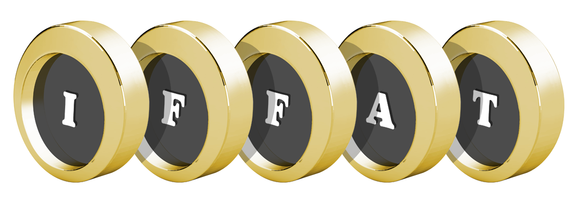Iffat gold logo