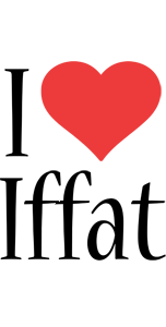 Iffat i-love logo
