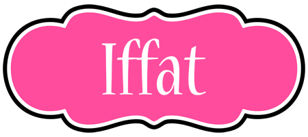 Iffat invitation logo