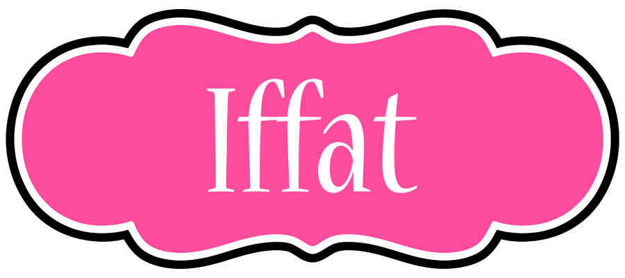 Iffat invitation logo