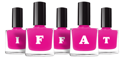 Iffat nails logo