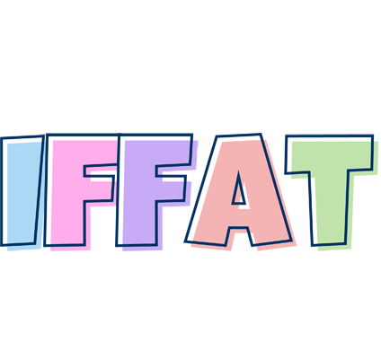 Iffat pastel logo