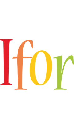 Ifor birthday logo