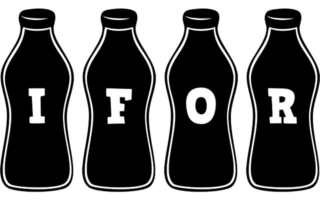 Ifor bottle logo