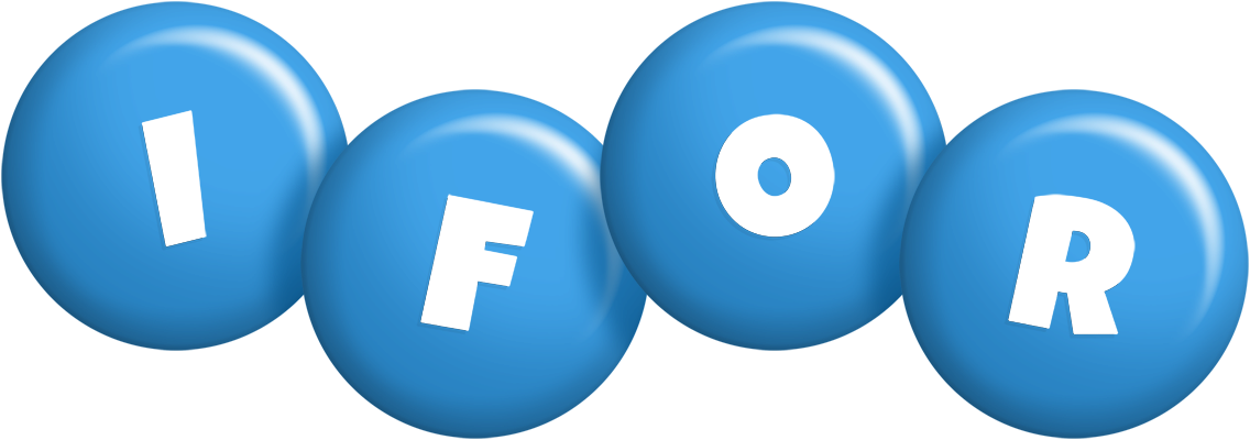 Ifor candy-blue logo