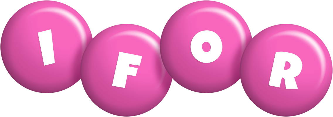 Ifor candy-pink logo