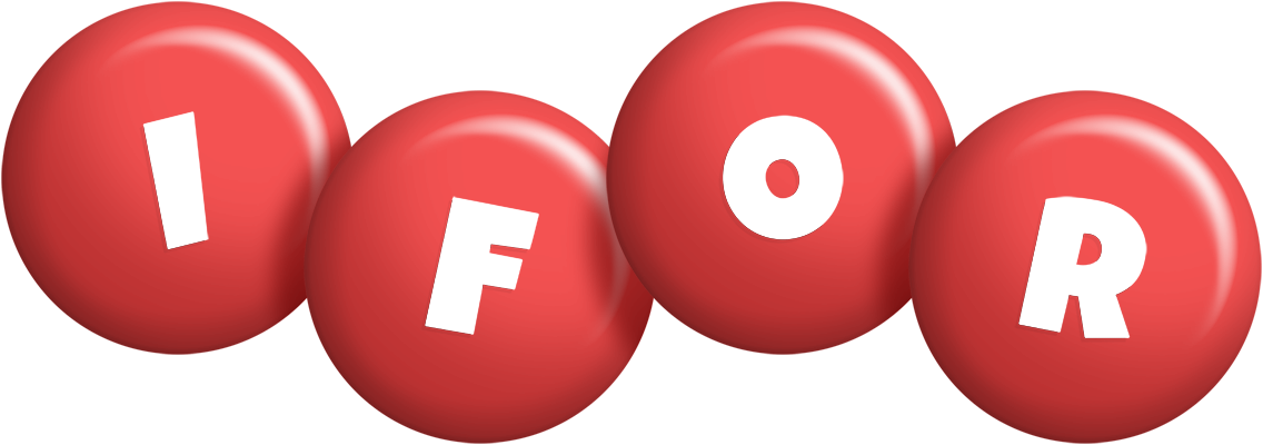 Ifor candy-red logo