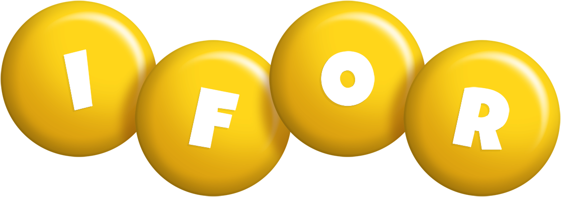 Ifor candy-yellow logo