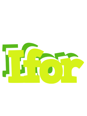 Ifor citrus logo