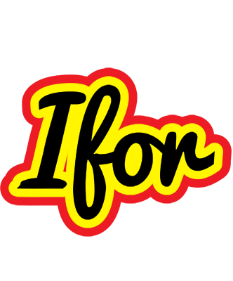 Ifor flaming logo