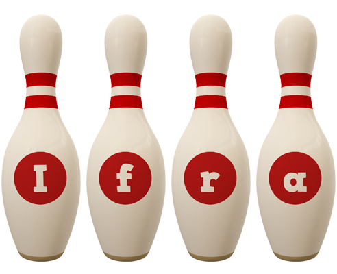 Ifra bowling-pin logo