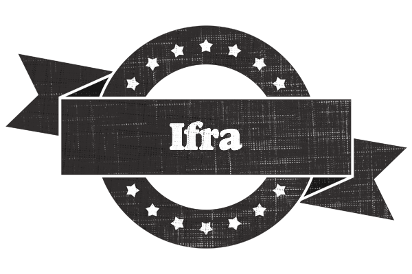 Ifra grunge logo
