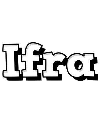 Ifra snowing logo