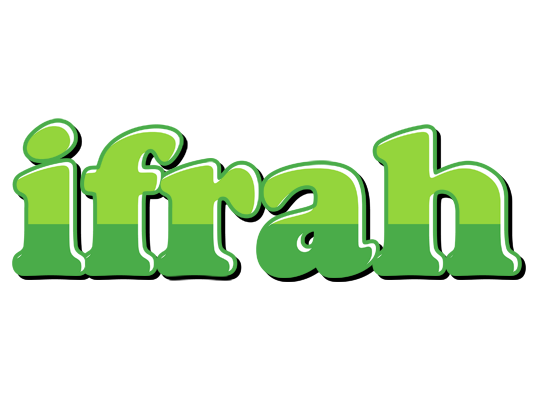 Ifrah apple logo