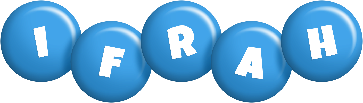 Ifrah candy-blue logo