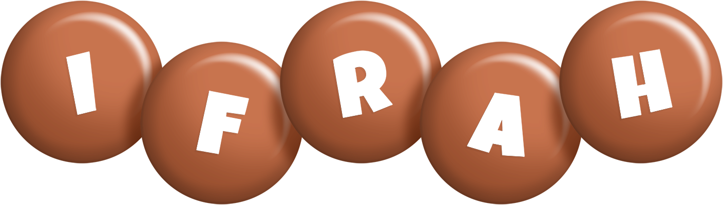 Ifrah candy-brown logo
