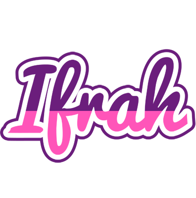 Ifrah cheerful logo