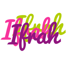 Ifrah flowers logo