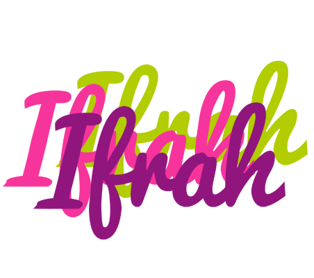Ifrah flowers logo