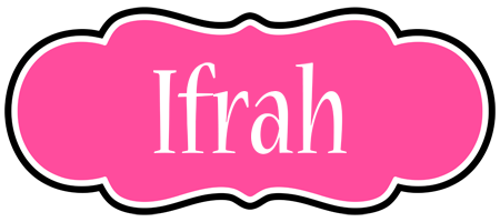 Ifrah invitation logo