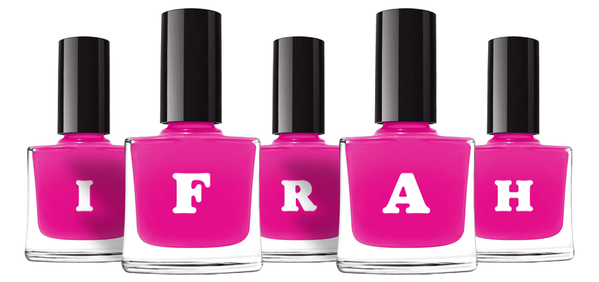 Ifrah nails logo