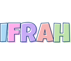 Ifrah pastel logo