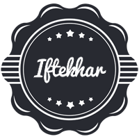 Iftekhar badge logo