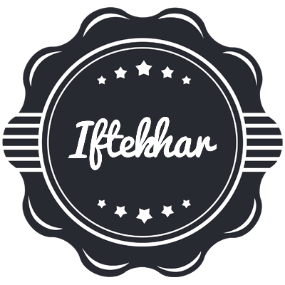 Iftekhar badge logo