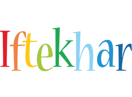 Iftekhar birthday logo